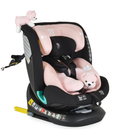 Moni Serengeti iSize Isofix auto sedište za bebe 40-150 cm Pink