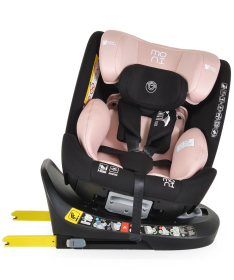 Moni Serengeti iSize Isofix auto sedište za bebe 40-150 cm Pink