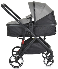 Moni Marbella kolica za bebe 3 u 1 - Grey