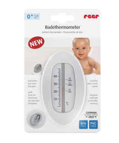 Reer termometar za vodu za bebe Oval - Grey