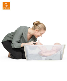 Stokke Flexi Bath set (sklopiva kadica i kupko) Sandy Beige V2