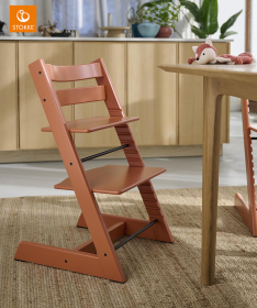 Stokke Tripp Trapp Drvena hranilica za decu - Terracotta