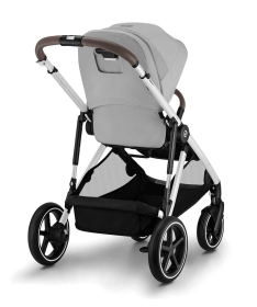Cybex Gazelle S kolica za bebe srebrni ram 2 u 1 sa nosiljkom S Cot - Lava Grey