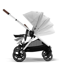 Cybex Gazelle S kolica za bebe srebrni ram 2 u 1 sa nosiljkom S Cot - Lava Grey