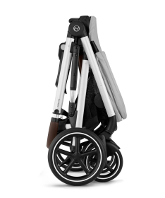 Cybex Gazelle S kolica za bebe srebrni ram 2 u 1 sa nosiljkom S Cot - Lava Grey