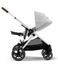 Cybex Gazelle S kolica za bebe srebrni ram 2 u 1 sa nosiljkom S Cot - Lava Grey