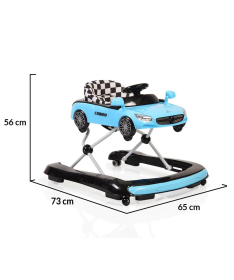 Cangaroo dubak za prohodavanje 2 u 1 Cabrio - Blue