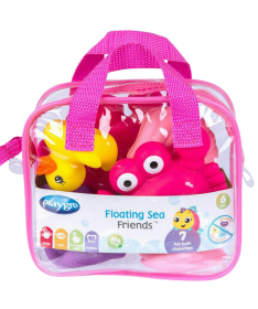 Playgro Morski drugari za kupanje roze set za bebe - 1037841