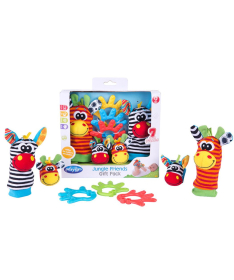 Playgro Drugari iz džungle set za bebe - 1037842