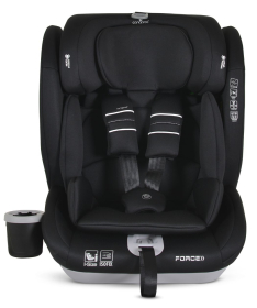 Cangaroo Force i-Size Isofix auto sedište za decu 76-150cm - Black