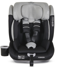 Cangaroo Force i-Size Isofix auto sedište za decu 76-150cm - Grey