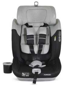 Cangaroo Force i-Size Isofix auto sedište za decu 76-150cm - Grey