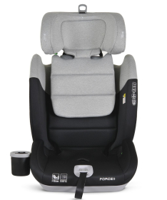 Cangaroo Force i-Size Isofix auto sedište za decu 76-150cm - Grey