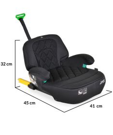 Cangaroo Jax i-Size Isofix auto sedište za decu 125-150cm - Black