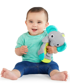 Bright Starts glodalica za bebe Snuggle and Teethe Elephant - SKU12347