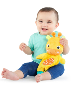 Bright Starts glodalica za bebe Snuggle and Teethe Giraffe - SKU12348