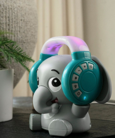 Bright Starts noćno svetlo za bebe Bluetooth Elephant - SKU12395