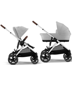 Cybex Gazelle S kolica za bebe 3 u 1 sa Cloud G i-Size auto sedištem - Lava Grey