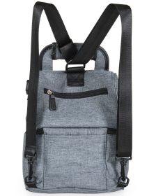 Cangaroo torba/ranac za mame Aurora - Grey