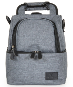 Cangaroo torba/ranac za mame Aurora - Grey