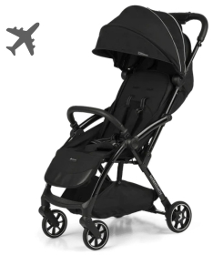 Leclerc Influencer Air kolica za bebe do 22kg Piano Black