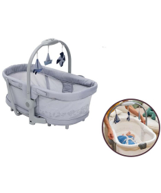 Chicco Baby Hug Pro multifunkcionalna kolevka&stolica 5 u 1 Earl Grey