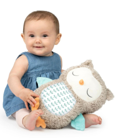 Ingenuity plišana igračka za bebe Nally The Owl - SKU12477