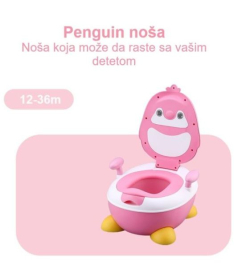 BBO noša za decu Penguin - Blue