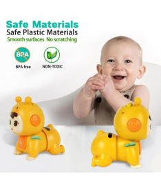 BBo toys muzička igračka za bebe koje puze 18m+ Yellow - HE0707