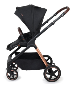Jungle Lumi kolica za bebe 3 U 1 sa i-Size auto sedištem - Black