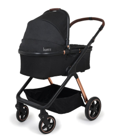 Jungle Lumi kolica za bebe 3 U 1 sa i-Size auto sedištem - Black