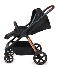 Jungle Lumi kolica za bebe 3 U 1 sa i-Size auto sedištem - Black