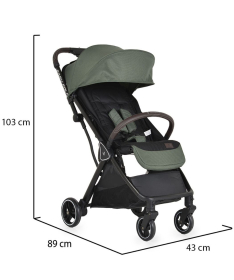 Cangaroo Easy Fold kolica za bebe - Green