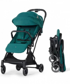 Kinderkraft Indy 2 kolica za bebe do 15 kg Nature Vibes Green