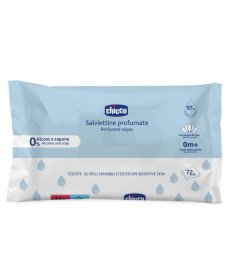 Chicco vlazne maramice  za bebe 0m+ 72 kom