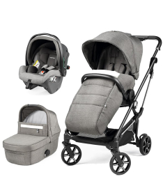 Peg Perego Vivace kolica za bebe 3 U 1 sa SLK sedištem - City Grey