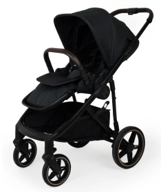 Jungle Motto Deluxe kolica za bebe 3 u 1 sa crnim ramom Black