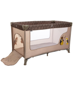 BBO Dream&Play prenosivi krevetac za bebe 1 nivo Beige