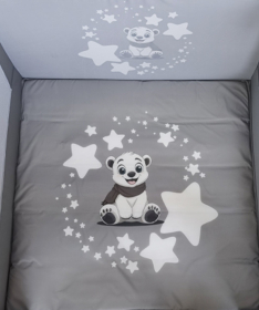 BBO Time 2 Play ogradica za bebe Grey