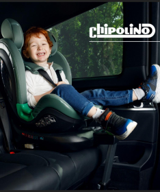 Chipolino Maximus 360 iSize Isofix auto sedište za bebu 40-150cm Obsidian