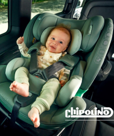 Chipolino Maximus 360 iSize Isofix auto sedište za bebu 40-150cm Obsidian