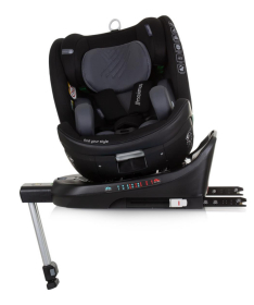 Chipolino Maximus 360 iSize Isofix auto sedište za bebu 40-150cm Obsidian