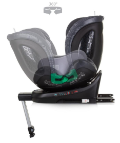 Chipolino Maximus 360 iSize Isofix auto sedište za bebu 40-150cm Granite