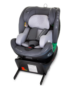 Chipolino Maximus 360 iSize Isofix auto sedište za bebu 40-150cm Granite