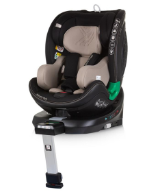 Chipolino Maximus 360 iSize Isofix auto sedište za bebu 40-150cm Macadamia