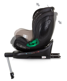 Chipolino Maximus 360 iSize Isofix auto sedište za bebu 40-150cm Macadamia