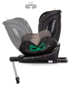 Chipolino Maximus 360 iSize Isofix auto sedište za bebu 40-150cm Macadamia