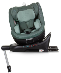 Chipolino Maximus 360 iSize Isofix auto sedište za bebu 40-150cm Pastel Green