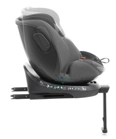 Babyauto Core i-Size Isofix Roto 360 auto sedište za bebe 40-150cm - Anthracite Black