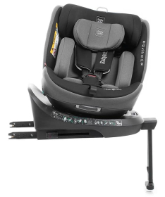 Babyauto Core i-Size Isofix Roto 360 auto sedište za bebe 40-150cm - Anthracite Black